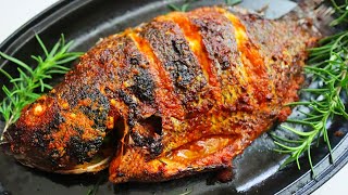 GRILLED TILAPIA FISH IN 15 MINUTES [upl. by Lettie]