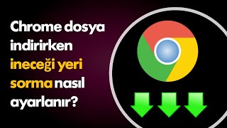 Chrome farklı kaydet penceresi nasıl aktif edilir [upl. by Nomal]