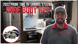 A Wide Body Fifth Wheel  2022 Prime Time RV Sanibel 3702WB  Fun Town RV [upl. by Alexine]