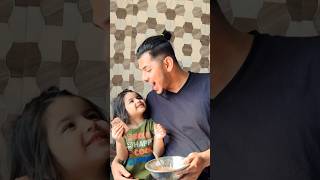 Father Is First Love☺️❤️love family cute funny daughter youtubeshorts mussyshaddyworld [upl. by Viviene342]