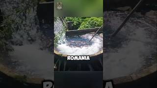 💧Romanias NonElectric Washing Machine [upl. by Nylauqcaj]