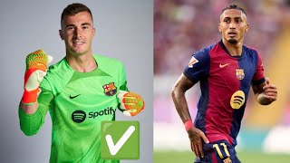 Peña sera le gardien n°1 du BarçaLe Barça portera le maillot third contre Osasuna Yamal au repos [upl. by Llieno484]