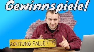 âŒGEWINNSPIELE GEWINNEN  DIE TRICKS  so klappt es [upl. by Itsirc]