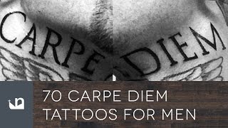 70 Carpe Diem Tattoos For Men [upl. by Irmine61]