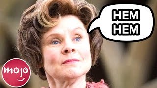 Top 10 Reasons Why Dolores Umbridge Is the WORST [upl. by Yelrebma799]