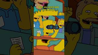 Bart es rastreado simpsons [upl. by Doralynne]