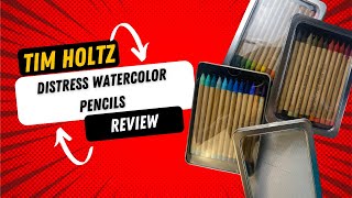 Distress Watercolor Pencils Review [upl. by Aras212]