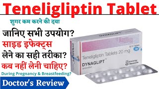 Teneligliptin Tablet  Teneligliptin tablets 20 mg hindi  Teneligliptin tablet uses side effects [upl. by Vershen]