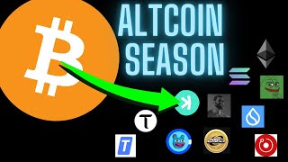 Bitcoin Money Rotating into Altcoins [upl. by Mehalick]