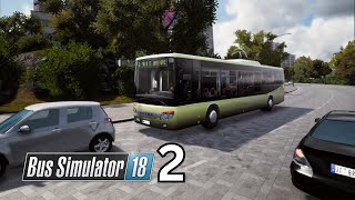 Bus Simulator 18  Episode 2  New Bus [upl. by Rodolph343]