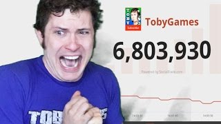 LIVE TobyGames Streams FALLING SUBSCRIBER COUNT IN REALTIME [upl. by Choo]