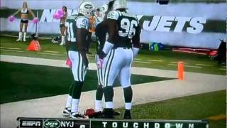 Darrelle Revis 100 Yard Pick Six [upl. by Ayotel759]