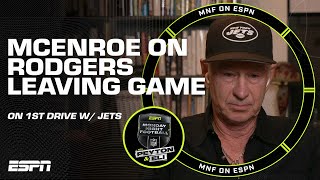 John McEnroe yelled ‘You Cannot Be Serious’ when Aaron Rodgers got hurt  ManningCast [upl. by Celisse]