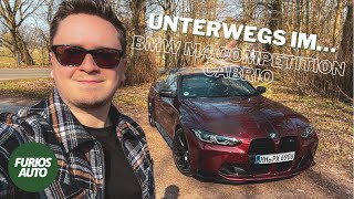 Sonne genießen im 2022 BMW M4 Competition Cabrio G83  Furiosauto [upl. by Neleag]