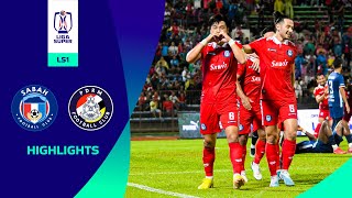 Sabah FC 40 PDRM FC  LS1  Highlights Liga Super 2023 [upl. by Namsaj]