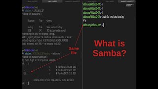 Samba Introduction  Linux Server Services [upl. by Eiznikcm]