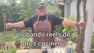 FRITOS DE GARBANZOS PROBANDO RECETAS DE OTROS COCINEROS [upl. by Ahtenak]