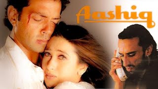 Aashiq Full Movie Super Review and Fact in Hindi  Bobby Deol  Karishma Kapoor [upl. by Sillihp]