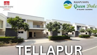 Villas For Sale in Tellapur  Hyderabad  Rajapushpa Green Dale [upl. by Buroker]