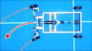 How Does Different Ackermann Steering Geometry Affect Car Performance in Gearblocks [upl. by Berstine]