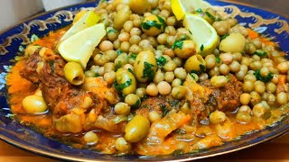 Délicieux plat populaire de la Cuisine Marocaine Tajine de Viande si tendre et savoureuse🔝‼️ Recipe [upl. by Kotto149]