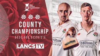 HIGHLIGHTS 🎬  Lancashire restrict Warwickshire despite Davies century [upl. by Onder]