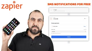 How To Get FREE SMS Notifications Whenever A Trigger Is Made Zapier Integration [upl. by Jacobo]