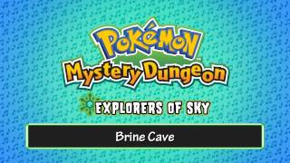 056  Brine Cave  Pokémon Mystery Dungeon  Explorers of Sky [upl. by Deloris]