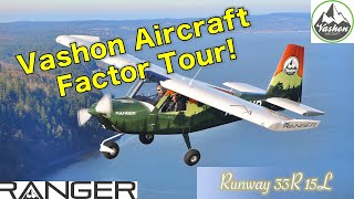 Vashon Aircraft Factory Tour [upl. by Ardnoid]