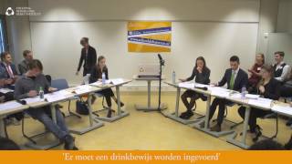 DEBAT  NK Debatteren havovwo  Invoeren drinkbewijs 2017 [upl. by Naida148]