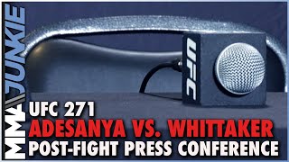 UFC 271 Adesanya vs Whittaker 2 postfight press conference  LIVE [upl. by Cornwall]