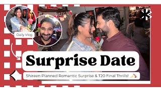 Shireen Planned Surprise Date Night Guess The place [upl. by Odel61]