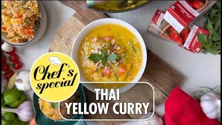 Thai Yellow Curry  Thai Cuisine  Chefs Special  GOODTiIMES [upl. by Pollard]