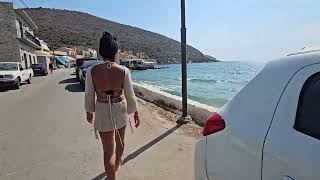 6300 Trip Summer 2024 MotorBike Greece Mani Limeni Peloponez Black Pirate Tawern Octopus [upl. by Atikam]