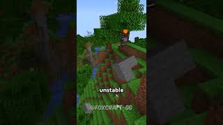 Minecraft but everything has physics shorts [upl. by Lenahc]