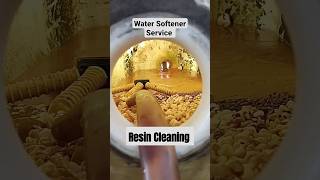 Water Softener Service Resin Cleaning water hardness filter service india live technicion [upl. by Janicki]