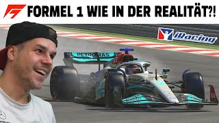 Die realistischste F1 Rennsimulation der neuen Ära Der F1 22 Mercedes in iRacing [upl. by Duaner]