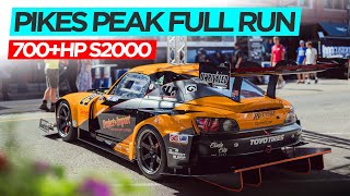 PIKES PEAK FULL RUN  PROJECT IMPORT S2000  4K [upl. by Allekram]