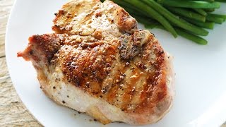 How to Cook A Thick Cut Pork Chop [upl. by Meldon]