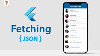 Flutter Building ListView with JSON Data  HTTP GET [upl. by Helbonia499]