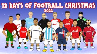 🎁12 Days of Football Christmas 2023  the song🎁 [upl. by Naugan]