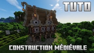 MINECRAFT  TUTO  Comment construire une maison médiévale [upl. by Anahsek]