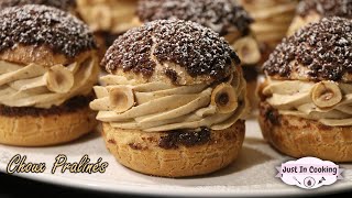 Recette de Choux Pralinés façon ParisBrest [upl. by Zita]