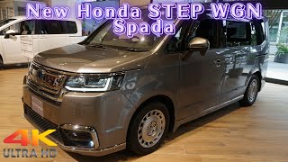 ホンダ新型ステップワゴンスパーダEmotional Solid純正アクセサリー装着車2024年  New 2024 HONDA STEP WGN SPADA Emotional Solid 2024 [upl. by Bart]