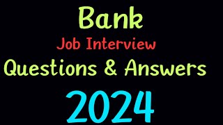 Bank Interview Questions with Answers। bankjob bankjobinterview upgradingway jobinterviewQampA Q [upl. by Amaj666]