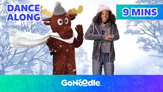 Fun in the Snow  Kids Workout amp Cool Down  GoNoodle [upl. by Ariayek]