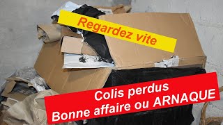 Colis surprises  colis non distribués  Bonne affaire ou ARNAQUE [upl. by Aiblis]