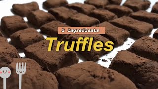 Condensed Milk  Cocoa powder Truffles Easy recipe [upl. by Nitnerb]