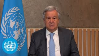 International Day of Peace 2023 UN Chief Message  United Nations [upl. by Eseerehs873]