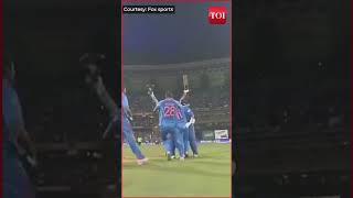 Dhonis Winning Shot from 2011 World Cup Final Match  India vs Australia World Cup 2023 Final [upl. by Campbell935]